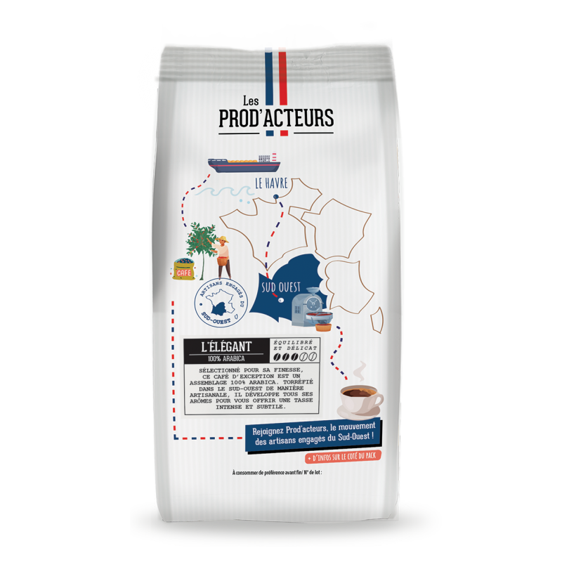 L'Élégant Bio||100% Arabica