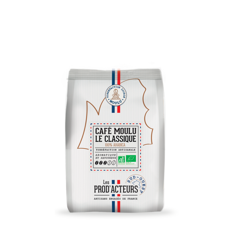 Le Classique Moulu Bio||100% Arabica