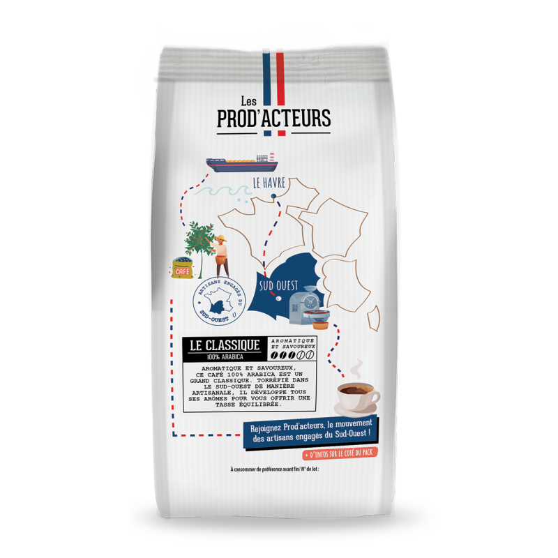 Le Classique Moulu Bio||100% Arabica