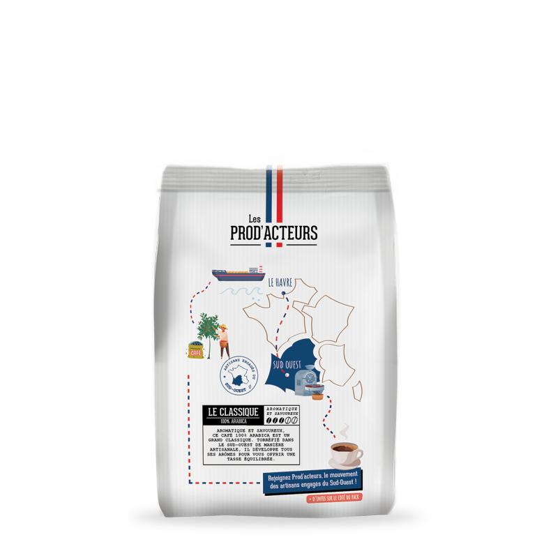 Le Décaféiné Moulu Bio||100% Arabica