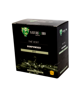 thé vert gunpowder bio