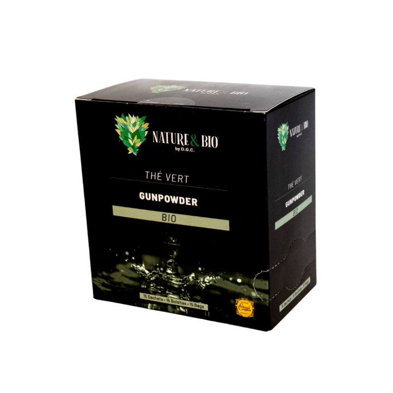thé vert gunpowder bio