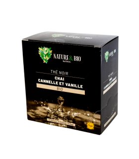thé noir chai cannelle bio