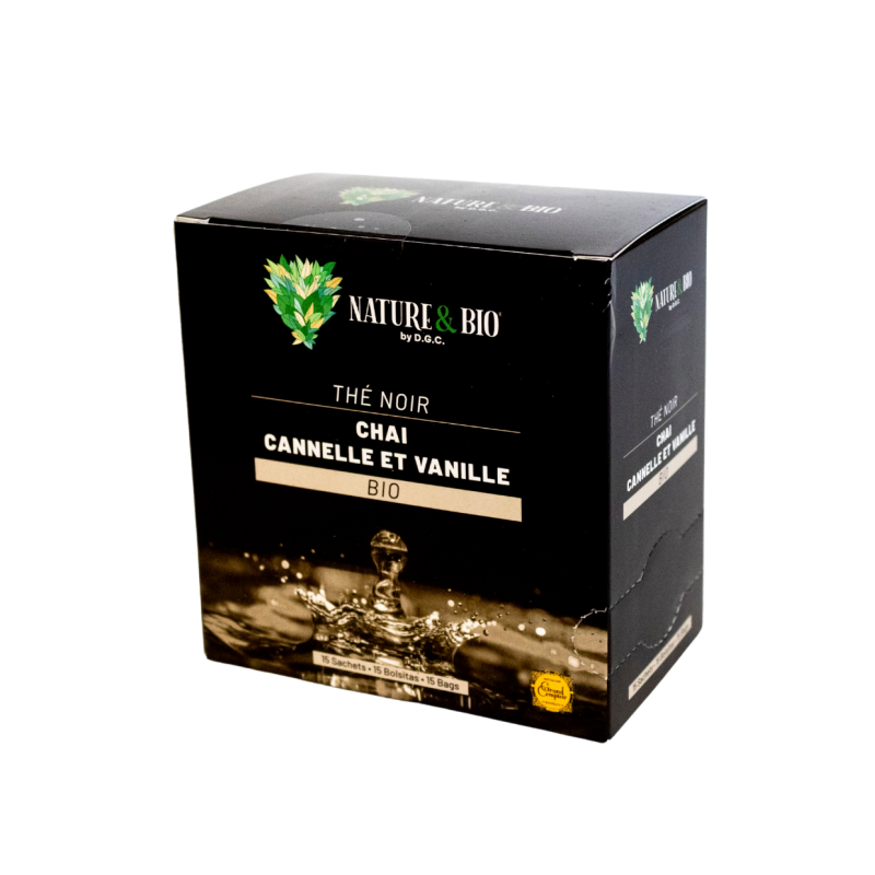 thé noir chai cannelle bio