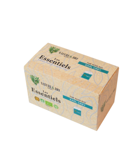 Thé Noir Earl Grey Bio||"Les Essentiels" | Boîte de 25 infusettes