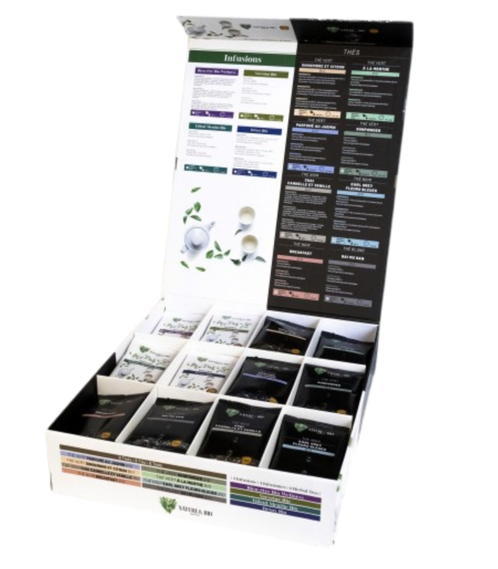 coffret thés et infusions bio