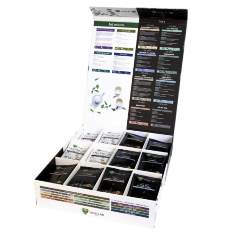 coffret thés et infusions bio