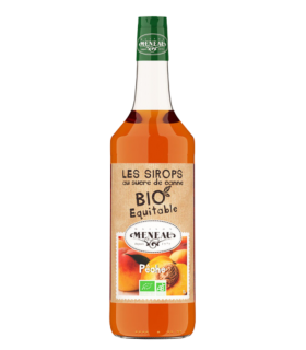 sirop de pêche bio