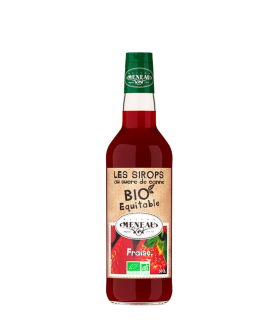 sirop de fraise bio