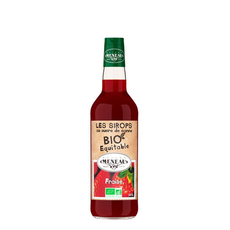 sirop de fraise bio