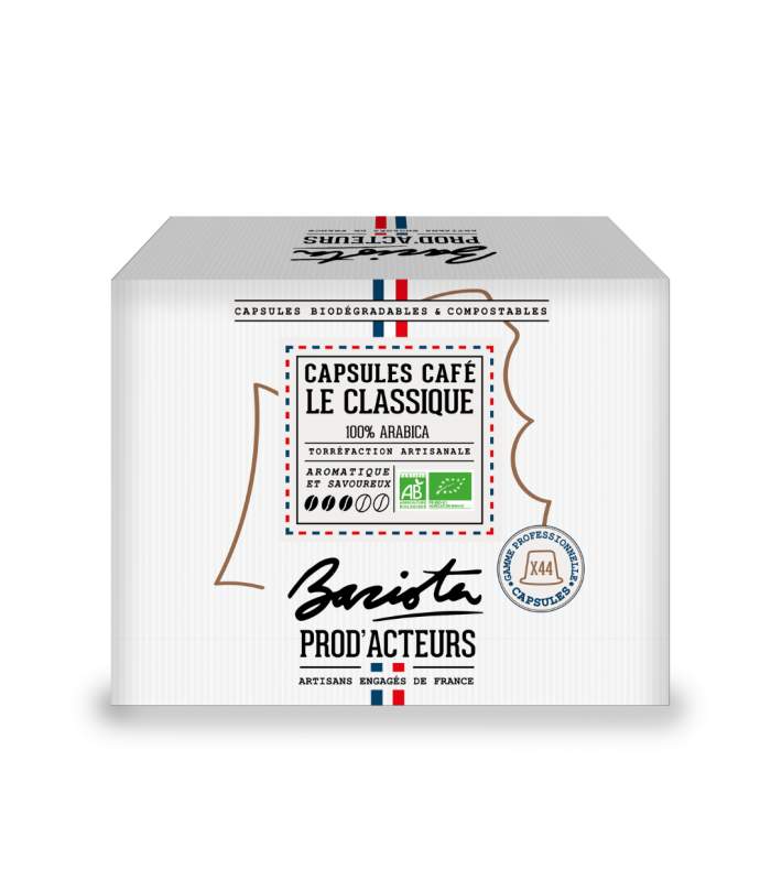 Capsule Compatible Nespresso®||Café Le Classique |  Café 100% arabica