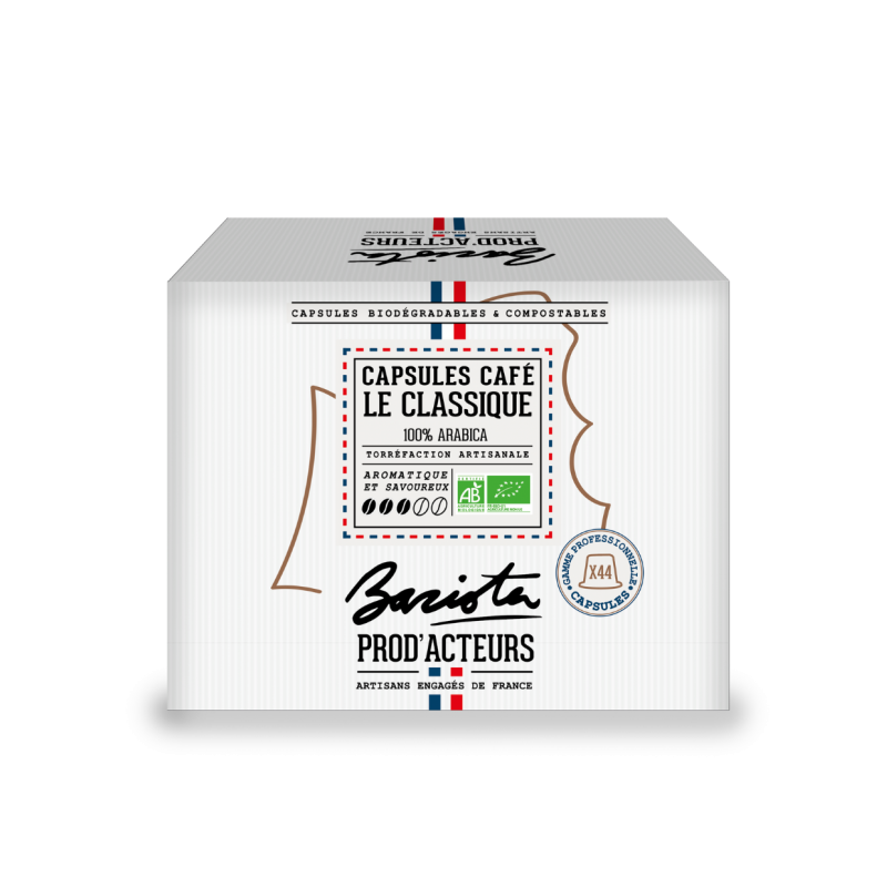 Capsule Compatible Nespresso®||Café Le Classique |  Café 100% arabica