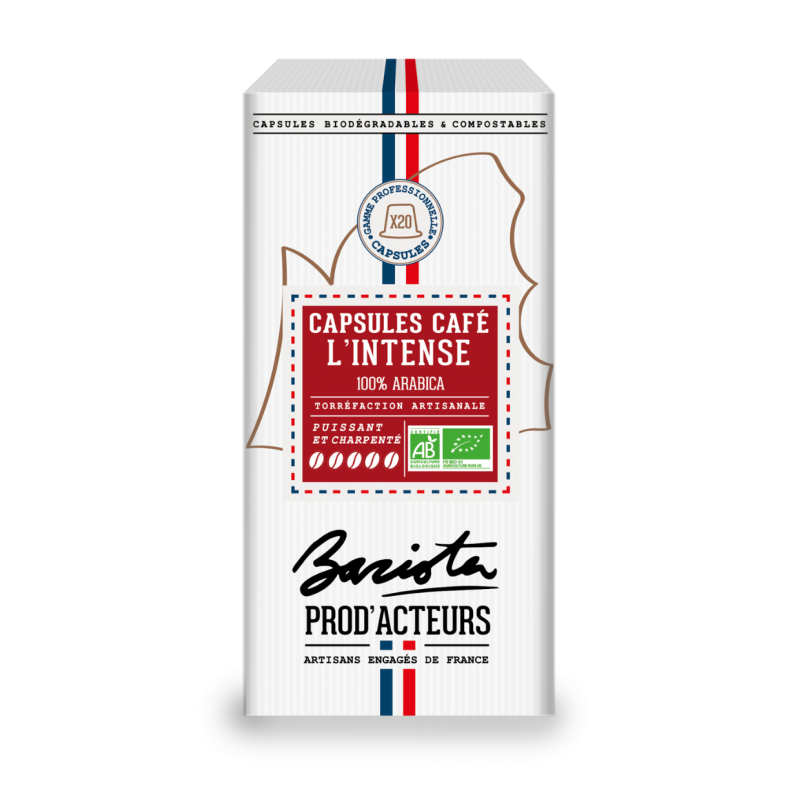 café compatible Nespresso intense bio