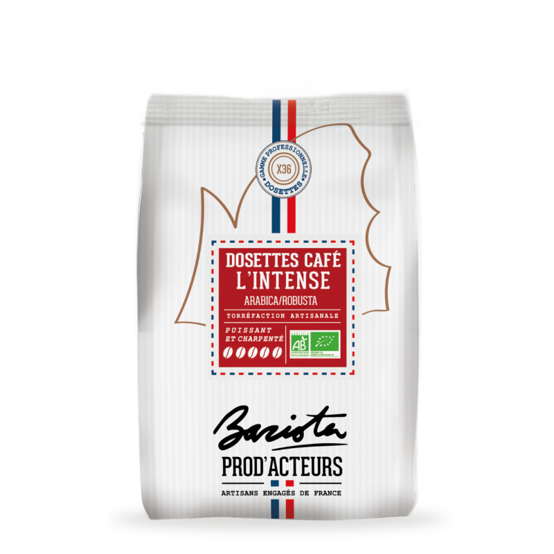 Dosette Compatible Senseo®|| Café L'Intense | café 70% arabica | café 30% robusta