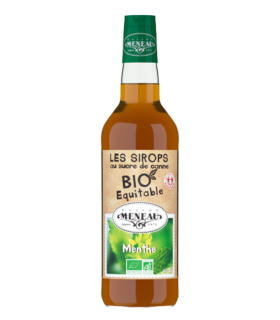sirop de menthe bio