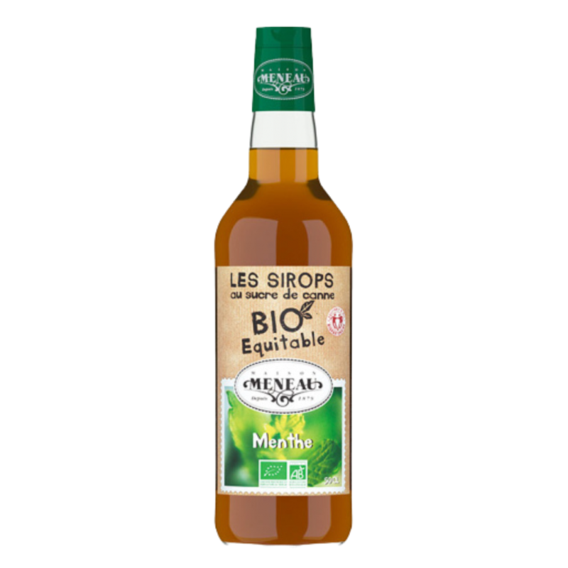 sirop de menthe bio