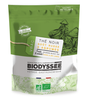 thé noir agrumes bio
