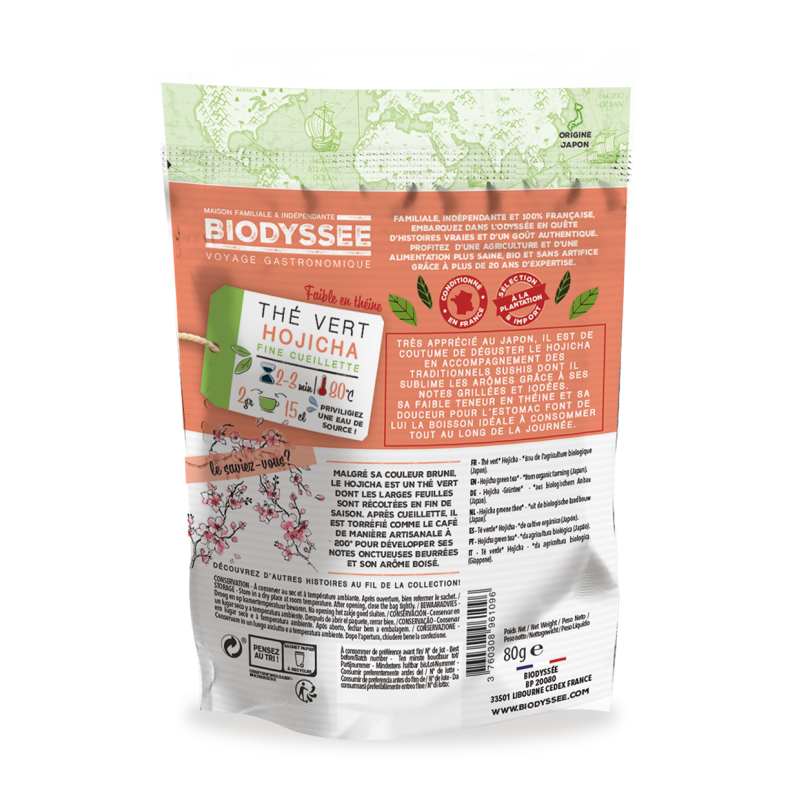 Hojicha du Japon Bio||Thé Vert