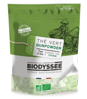 thé vert gunpowder bio