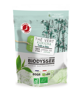 thé vert kukicha bio