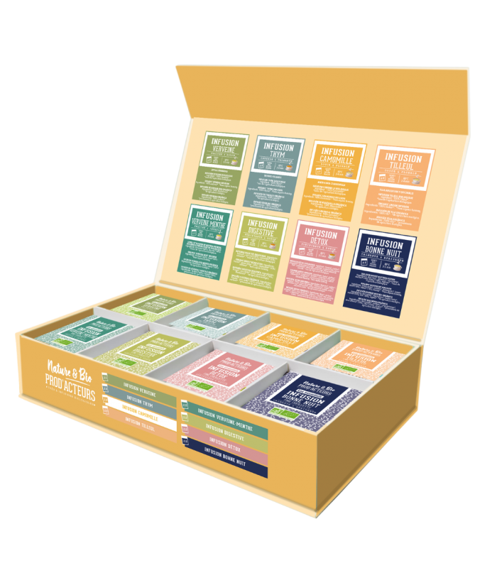 coffret tisanes bio infusettes