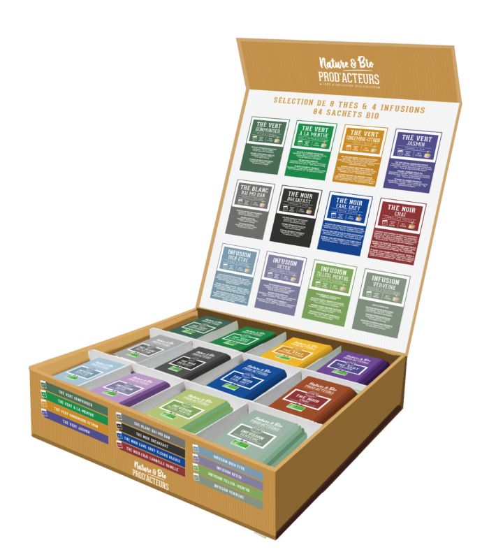 coffret thé et tisane professionnel