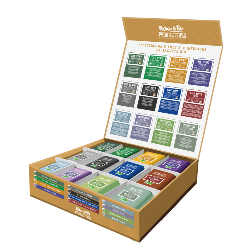 coffret thé et tisane professionnel