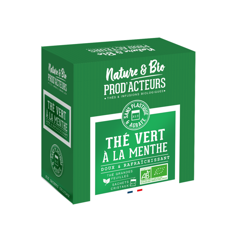 thé vert menthe bio