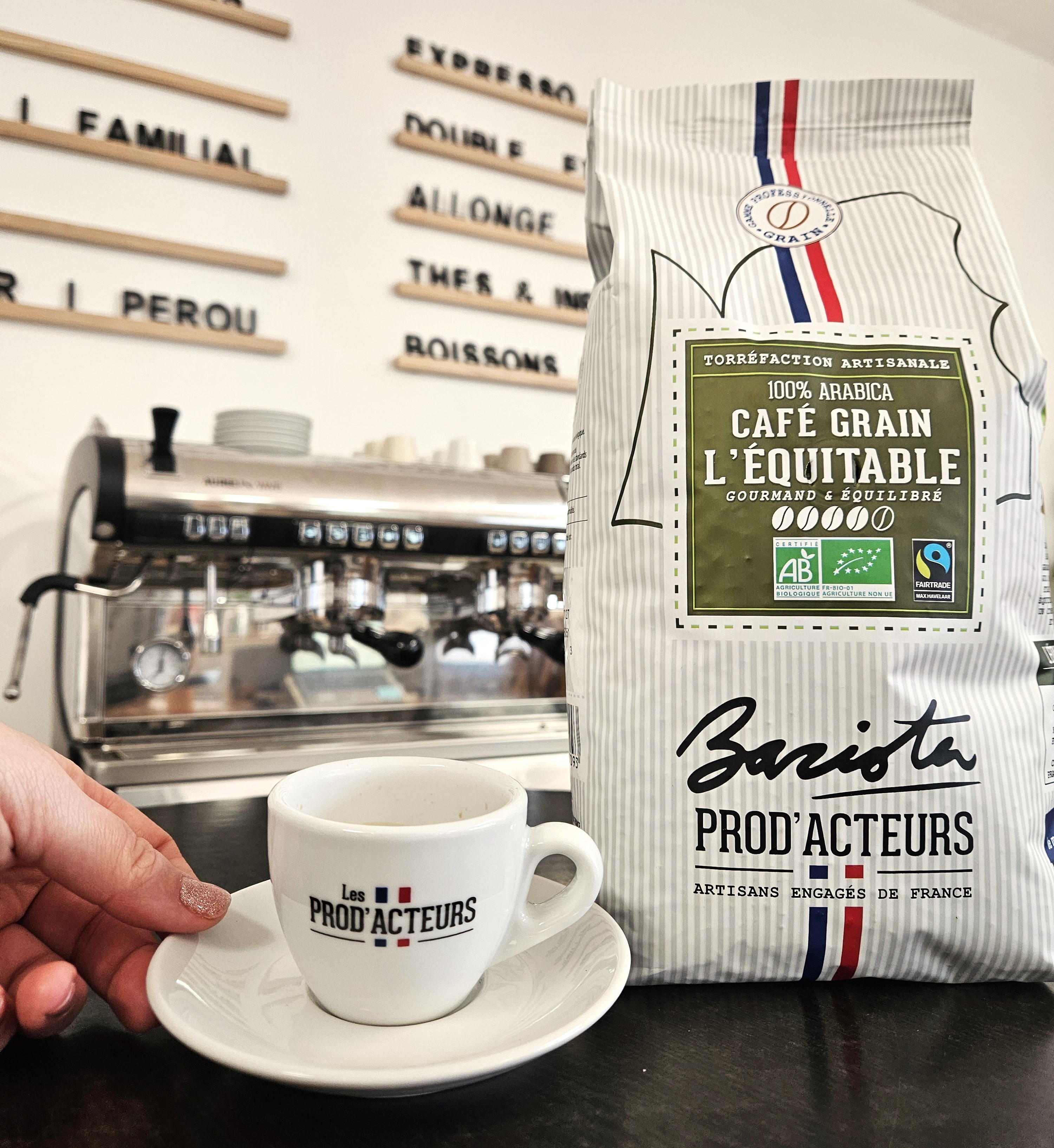 café équitable bio